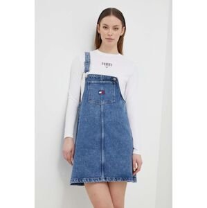 Džínové šaty Tommy Jeans mini, DW0DW17208