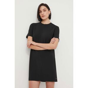 Šaty Calvin Klein černá barva, mini, K20K206653