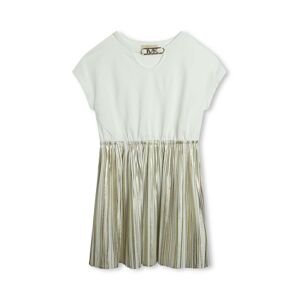 Dívčí šaty Michael Kors bílá barva, mini