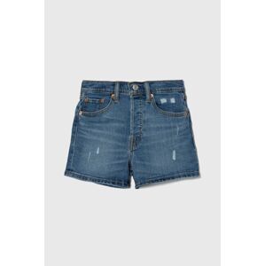 Dětské riflové kraťasy Levi's LVG 501 ORIGINAL SHORTS hladké, nastavitelný pas