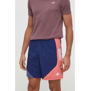 Běžecké šortky adidas Performance Own the Run tmavomodrá barva, IK4995