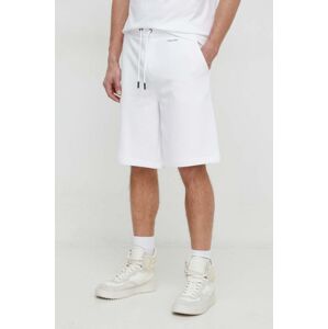 Kraťasy Calvin Klein pánské, bílá barva, K10K112689