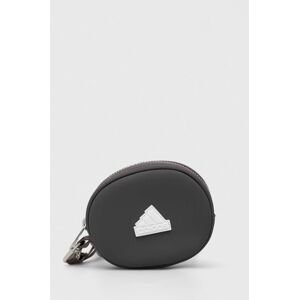 Peněženka adidas šedá barva, IP6293