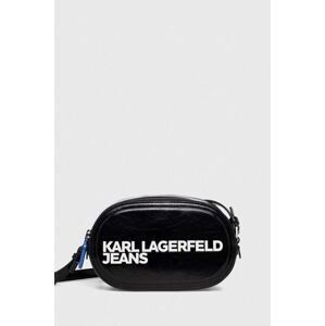 Kabelka Karl Lagerfeld Jeans černá barva