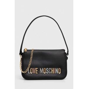 Kabelka Love Moschino černá barva