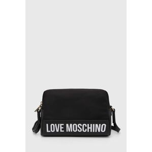 Kabelka Love Moschino černá barva