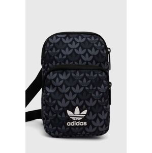 Ledvinka adidas Originals černá barva, IU0011