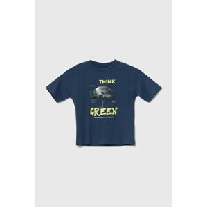 Dětské bavlněné tričko zippy s aplikací
