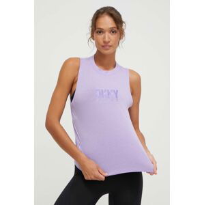 Top Dkny dámský, fialová barva, DP3T9767