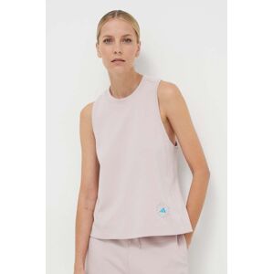 Top adidas by Stella McCartney dámský, růžová barva, IL8018