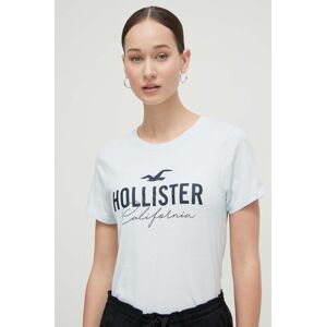 Bavlněné tričko Hollister Co.