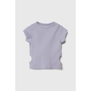 Dětské tričko zippy fialová barva