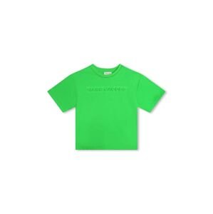 Dětské tričko Marc Jacobs zelená barva, s potiskem