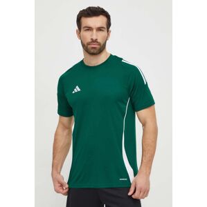 Tréninkové tričko adidas Performance Tiro 24 zelená barva, s aplikací, IS1017