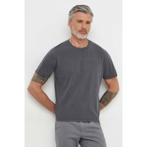 Bavlněné tričko Pepe Jeans Jacko šedá barva, PM508664
