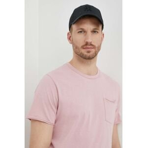 Bavlněné tričko Pepe Jeans Single Carrinson růžová barva