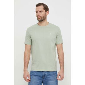 Bavlněné tričko Marc O'Polo zelená barva, 421201251054