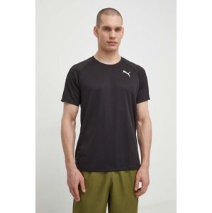 Tréninkové tričko Puma Fit Full Ultrabreathe černá barva, s potiskem, 524930