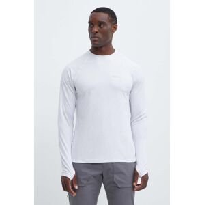 Sportovní tričko s dlouhým rukávem Marmot Windridge bílá barva, hladký