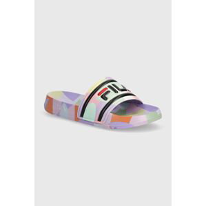 Pantofle Fila MORRO BAY dámské, fialová barva, FFW0270
