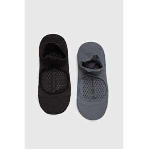 Ponožky Under Armour 2-pack dámské, černá barva, 1373336
