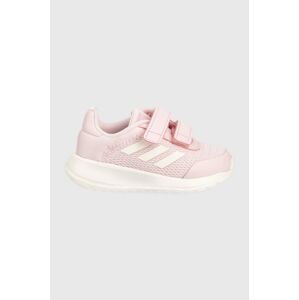 Dětské sneakers boty adidas Tensaur Run 2.0 CF růžová barva