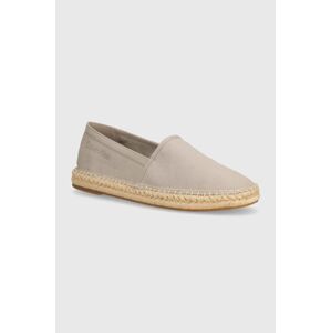 Espadrilky Calvin Klein ESPADRILLE CV béžová barva, HM0HM00539