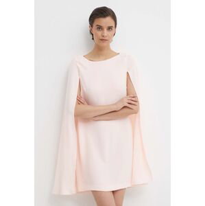 Šaty Lauren Ralph Lauren růžová barva, 253855210