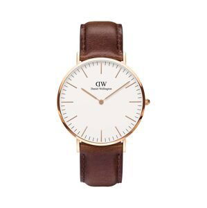 Hodinky Daniel Wellington DW00100009 hnědá barva