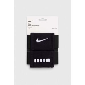 Náramky Nike 2-pack černá barva