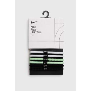 Vlasové gumičky Nike 6-pack černá barva