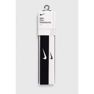 Čelenky Nike 2-pack černá barva