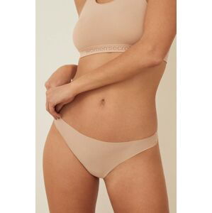 Tanga women'secret 2-pack béžová barva