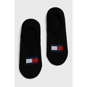 Ponožky Tommy Jeans 2-pack černá barva