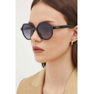 Sluneční brýle Love Moschino dámské, černá barva, MOL076/S