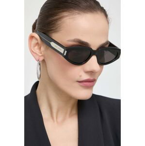 Sluneční brýle Saint Laurent dámské, černá barva, SL 618