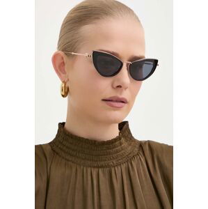 Sluneční brýle Valentino VIII dámské, černá barva, VLS-102A
