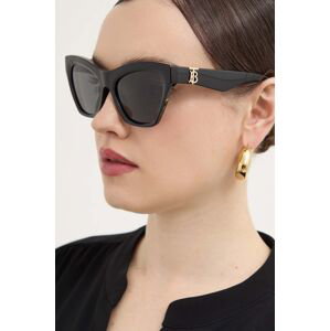 Sluneční brýle Burberry dámské, černá barva, 0BE4420U