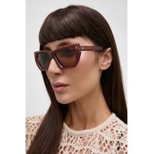 Sluneční brýle Gucci dámské, růžová barva, GG1520S