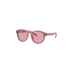 Dětské sluneční brýle Polo Ralph Lauren růžová barva, 0PP9505U