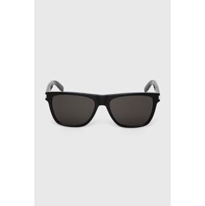 Sluneční brýle Saint Laurent pánské, černá barva, SL 619