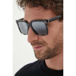Sluneční brýle Michael Kors ABRUZZO pánské, šedá barva, 0MK2217U