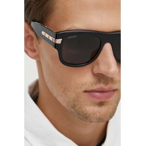 Sluneční brýle Gucci pánské, černá barva, GG1517S