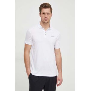 Bavlněné polo tričko Armani Exchange černá barva, 8NZF80 Z8H4Z NOS