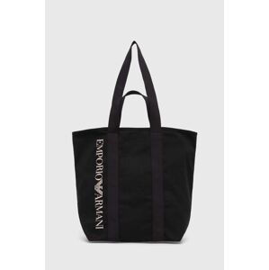 Bavlněná taška Emporio Armani Underwear černá barva, 231795 CC918 NOS
