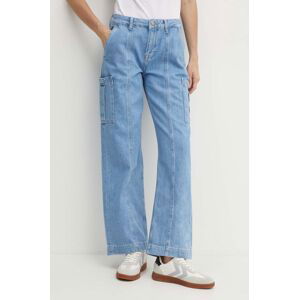 Džíny Pepe Jeans LOOSE ST JEANS HW WORKER dámské, high waist, PL204715