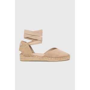 Espadrilky Answear Lab béžová barva