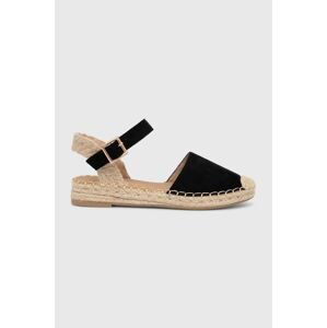 Espadrilky Answear Lab černá barva