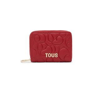 Kožená peněženka Tous červená barva, 2002025017