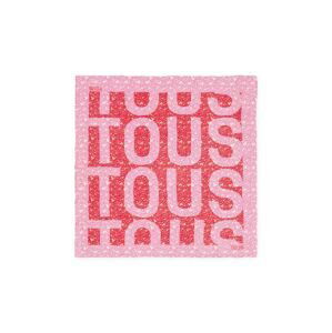 Šátek Tous růžová barva, 2002043213